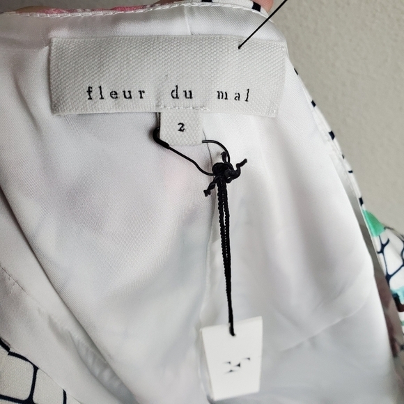 Fleur du Mal Corset Dress size 2 NWT - Picture 8 of 10